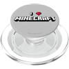 Minecraft I Heart Minecraft Logo PopSockets PopGrip per MagSafe