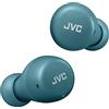 JVC, Cuffie Bluetooth True Wireless HA-Z55T, Bluetooth 5.1, Resistenti agli Schizzi, Certificate IPX4, Design Ergonomico, Cuffie Wireless con Batteria Fino a 15 ore, Azzurro
