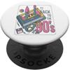 Lakelandwholesale1 Shirt Company Ritorno agli anni '90 Vintage Cassette Tape Nostalgia PopSockets PopGrip Adesivo