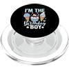 Ice Cream Birthday Boy Family Apparel I'm The Birthday Boy Gelato Cupcake Dolce Treat Birthday PopSockets PopGrip per MagSafe