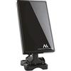 Maclean MCTV-970 Black - Antenna TV DVB-T/T2 H.265 HEV Regolabile HDTV Interno/Esterno FM UHF VHF
