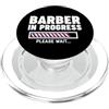Miftees Barber tees Barbiere in corso Barber Pole Caricamento Barbiere in corso PopSockets PopGrip per MagSafe