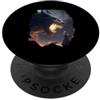 PM-Artistic Mostri fantasy con guerrieri cavalieri medievali PopSockets PopGrip Adesivo