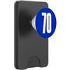 Leggende dello sport Squadra sportiva numero bianco n. 70 PopSockets PopWallet per MagSafe