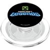 Minecraft Legends Creeper Head Official Game Logo PopSockets PopGrip per MagSafe