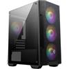 MSI MAG FORGE M100A - Computer case Micro Tower, Nero transparente