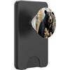 New Mexico Territory Symbols Gifts & Tee Orso colorato nero circondato da fiore Yucca New Mexico 4 PopSockets PopWallet per MagSafe