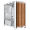 CORSAIR FRAME 4000D WOOD RS Case PC Mid Tower - Bianco e Rovere