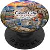 Happy Destiny Ocean City New Jersey, NJ, USA costa estate passerella PopSockets PopGrip Adesivo
