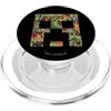Minecraft Creeper Big Face Collage PopSockets PopGrip per MagSafe