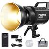 NEEWER FS300B 300W Luce Video LED da Studio, Illuminazione Continua COB Bicolore, Controllo 2.4G/APP, 44500Lux/1m 2700K-6500K CRI97+, 12 Scene, Faretto con Attacco Bowens per Foto Riprese Streaming