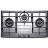 Generic Piano cottura a gas 4 bruciatori 4.0KW In Acciaio Inox Builtin 30 Pollice Termocoppia Protezione Alta Efficienza Facile Pulire Cucina Essenziale