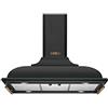 Smeg KCI19AOE Cappa aspirante a isola Nero 820m³/h B cappa aspirante