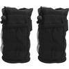 DUIMIMI 2pcs Roll bar per tazza, porta bottiglia d'acqua per rollio per UTV, sedia a rotelle, scooter, walker, carrello, barca, tessuto oxford regolabile con tasche a maglie
