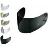 EvoParts Visiera compatibile Shoei Cx1v Xr1000 - Multitec - Raid 2 - X Spirit 1 pinlock ready (Nero 80%)