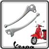 GSC RICAMBI SRL KIT COPPIA DUE LEVA LEVE FRENO ANTERIORE + LEVA FRIZIONE COMPATIBILE PER PIAGGIO VESPA PX 125 150 200 SOLO CON FRENO A DISCO DAL 1998 IN POI.