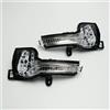 NOKRGQW Indicatori Di Direzione Dinamici Per VW Per Polo Mk6 VI Per Plus AW BZ 2018 2019 2020 2021 2022 LED Specchietto Laterale Indicatori Direzione Lampada LHD Indicatore Retrovisore Luci Indicatore di Dire