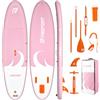 FBSPORT Tavola Sup Gonfiabile SUP 335CM per Adulti e Giovani, Stand Up Paddle Board Spessa 15 cm tavola da surf tavola da sup con Pagaia Regolabile, Zaino, Pompa & Pinna Rimovibile Surfboard
