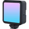 Nucelit Tipo-C USB Illuminazione Photo Studio Attrezzature LED Colorato Luce di Riempimento per Fotocamera DSLR Phone Laptop Illuminazione Fotografia RGB Video Light per Photoshoot RGB Video Photography