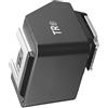 Nucelit TTLs - Staffa di estensione per flash compatibile con DSLR, 31 mm, sollevamento, previene ombre dell'obiettivo, sincronizzazione ad alta velocità, inclinazione a 91°, struttura in metallo