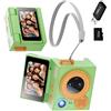 Generic La più piccola fotocamera dello schermo 1080P Video 21 Pollice Camera con Scheda di Memoria 1.47In Schermo LCD per Creatori di Contenuti Azione Esperta