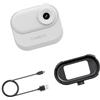 Nucelit Featherweight - Dispositivo portatile compatto 1080P con supporto accattivante, dispositivo video dettagliato indossabile per spedizioni all'aperto, animali e ciclismo, piccola action camera con