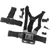 Generic Fascia toracica regolabile portatile per sport in prima persona prospettiva fissaggio sicuro Action Camera Set di cinghie per testa