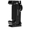 ARNARKOK Supporto per treppiede in metallo con attacco a freddo da 1/4, rotazione a 360°, compatibile con iPhone 11 12 Pro Max, adattatore per supporto per smartphone, morsetto per cellulare
