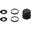 MoSundi Set di lenti di ricambio per Insta360 X5, filtri in vetro ottico, grandangolare, accessori per action camera, 8,7 x 10,8 cm, nero, rosso, blu, argento (nero)
