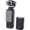 XUMIUZIY Telecamera POV Portatile con Video 4K e Obiettivo Rotante a 180° (BLACK)