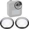 lvifloae Kit protezione per lenti da 2 pc per Go Pro Max Sports Camera Protector Kit Go Pro Scratch Proof Camera Accessori per lo strumento per lenti adesivi massimi