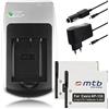 mtb more energy 2x Batterie NP-130 + Caricabatteria per Casio FC300S H30 H35 ZR100 ZR200 ZR300 ZR310... vedi lista!