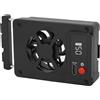 Eminchu Ventola di Raffreddamento per Fotocamera per Registrazione Video, Ventola Portatile Regolabile a 5 velocità con Funzionamento Silenzioso per Fotocamere RP A7M4 A7C ZVE10 FX30 R5, Materiale
