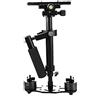 Nucelit Stabilizzatore per videocamera in lega di alluminio S40 da 40 cm, stabilizzatore palmare per fotocamera Steadycam Steadicam DSLR