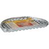 DBS Favorit Grillplatte, mezzo giro, set di 5 - padella in alluminio, diametro 30 cm, per barbecue o grill - 1815