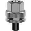 Elnwnnkc Strumento per ruote libere 9T di forza Compatti Volano Dado Chiave Leggera Precisioni Lavorate per Mountain Bike Biciclette Cassette Strumento