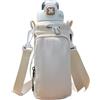 Generic Borsa tote per bottiglia d'acqua, supporto portatile, regolabile, grande isolata, per escursioni, viaggi, picnic, corsa, attività sportive uomo donna bambini pratica quotidiana