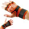 Uqezagpa Sollevamento Grip Pad Guanto da allenamento Pull Up Grip Pad Sollevamento pesi Palme Fitness Hand Grips Palma Guanti Palmi Protector Weightlifting Grips