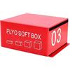 Lljsszr Box Pliometrico per Bambini, Attrezzo Portatile per Allenamento di Salto E Coordinazione, Ideale per di Casa. Fitness Professionale per Ba, 75 CMX65 CMX10 CM