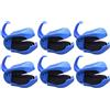 Generisch Supporto multifunzione per canna da pesca, 6 pezzi, antiscivolo, portatile, riutilizzabile, supporto per canna da pesca, per acqua salata, fiume, lago, acqua bassa, jigging, trolling, casting, vacanze