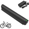 JCXYL EV Batteria al Litio per ebike da 48 V 10 Ah 12 Ah 14 Ah; batterie da 36 V 10 Ah 13 Ah 15 Ah 17,5 Ah per Motore di Bicicletta elettrica da Montare sul Tubo Obliquo.,48v 12ah