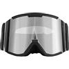 CHICIRIS Occhiali da Sci per Adulti Occhiali da a Doppio Strato PC TPU Antiappannamento Protezione UV Ampia Vista Design OTG per Uomo Donna Sci Snowboard Pattinaggio Arrampicata (Lente argento con