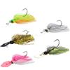 Aymzbd 5 Pezzi Jig Swimbait Swim Jigs in Metallo Accessori Artificiali Efficaci, 14 G