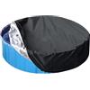 Générique Dog Pool Cover, Round Pet Pool Protector, 11,81 x 9,06 pollici Heavy Duty Design Dustproof Sunproof Trampolino Guard for Outdoor Balcony Beach Deck Garden Park Adult Children
