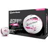 TaylorMade SpeedSoft Ink - Palline da golf da uomo, colore: Rosa