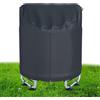 Generic Copertura per trampolino, 145 x 152 cm, resistente, antivento, rotonda, per casa, , giardino, giochi, inverno