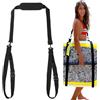 FINGERINSPIRE 1 Set Cinghie per Il Trasporto di Paddleboard Cinghie per Il Trasporto Regolabili con Supporto Imbottito, Tracolla in Nylon Nero per Paddleboard, Tavole da Surf, Longboard e Kayak