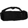 Marchfunny Borsa per tappetino da yoga in tela resistente con tracolla regolabile e tasche multiple per bottiglie, telefoni e chiavi, grande capacità, per pilates, attrezzature per il fitness, custodia nera per