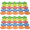 Kichvoe Marcatore per Palline da Golf Strumento per Segnare la Posizione 100 Pezzi in Plastica Trasparente Leggero Colore Casuale per Accessori Golf da Esterno