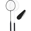 Vibhgtf Professional Badminton Racket 2 Player Badminton Racket Set
